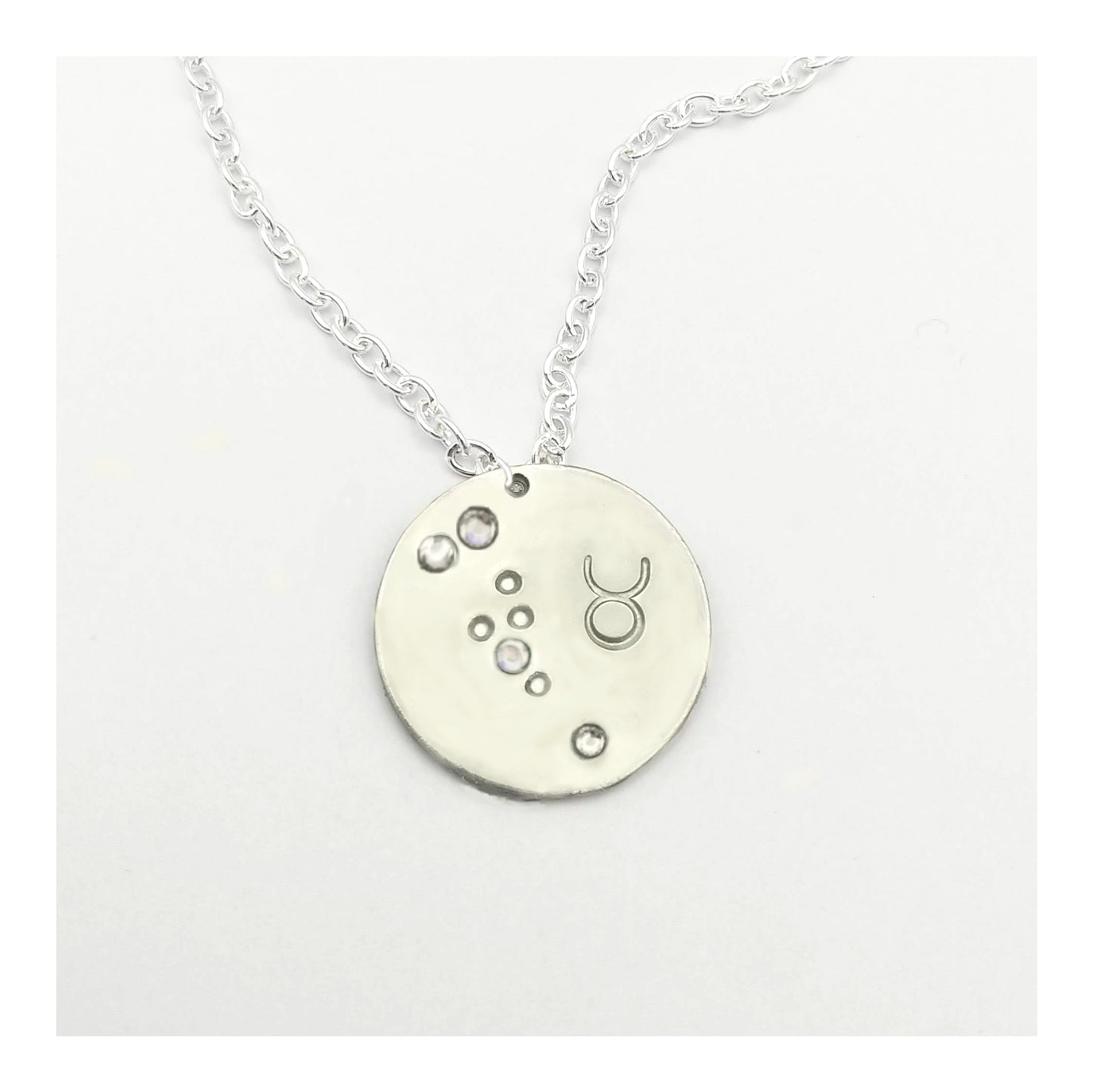 April Taurus Birthstone Necklace